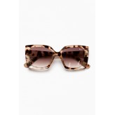 Forbidden Love Tort Square Sunglasses